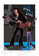 Black Sabbath Caricature, Heroes Of Rock (Rock Pop)